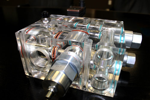 新能源汽车弹簧减振器液压机液压阀组介绍