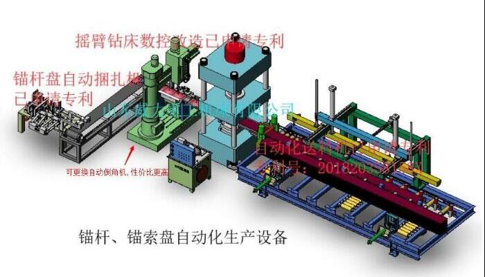 锚杆托盘自动化生产线