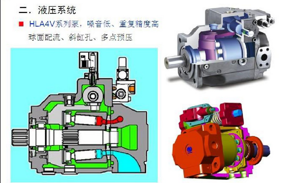 金属粉末成型框架式四柱液压机液压机系统